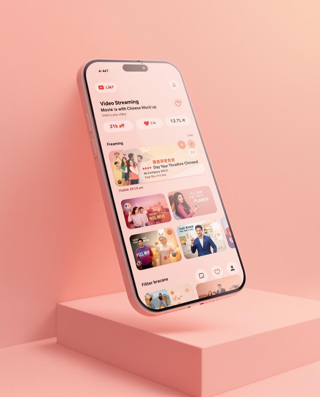 f8电影院APP界面